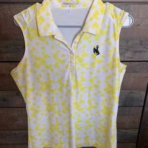 Women’s Nike Medium Sleeveless Golf Polo Shirt UW